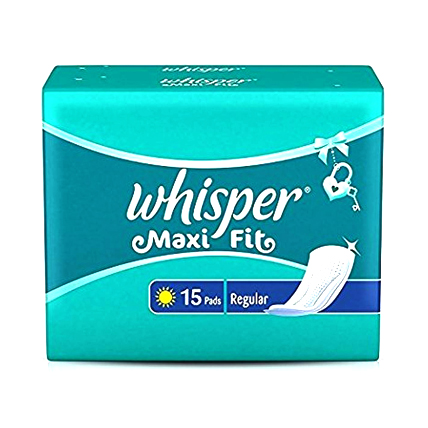 Whisper Maxi Fit 15 Pads Regular